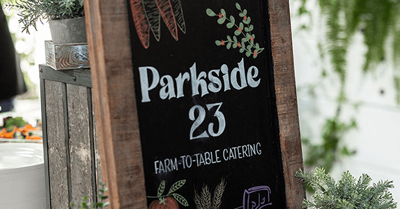 Parkside23 wedding catering